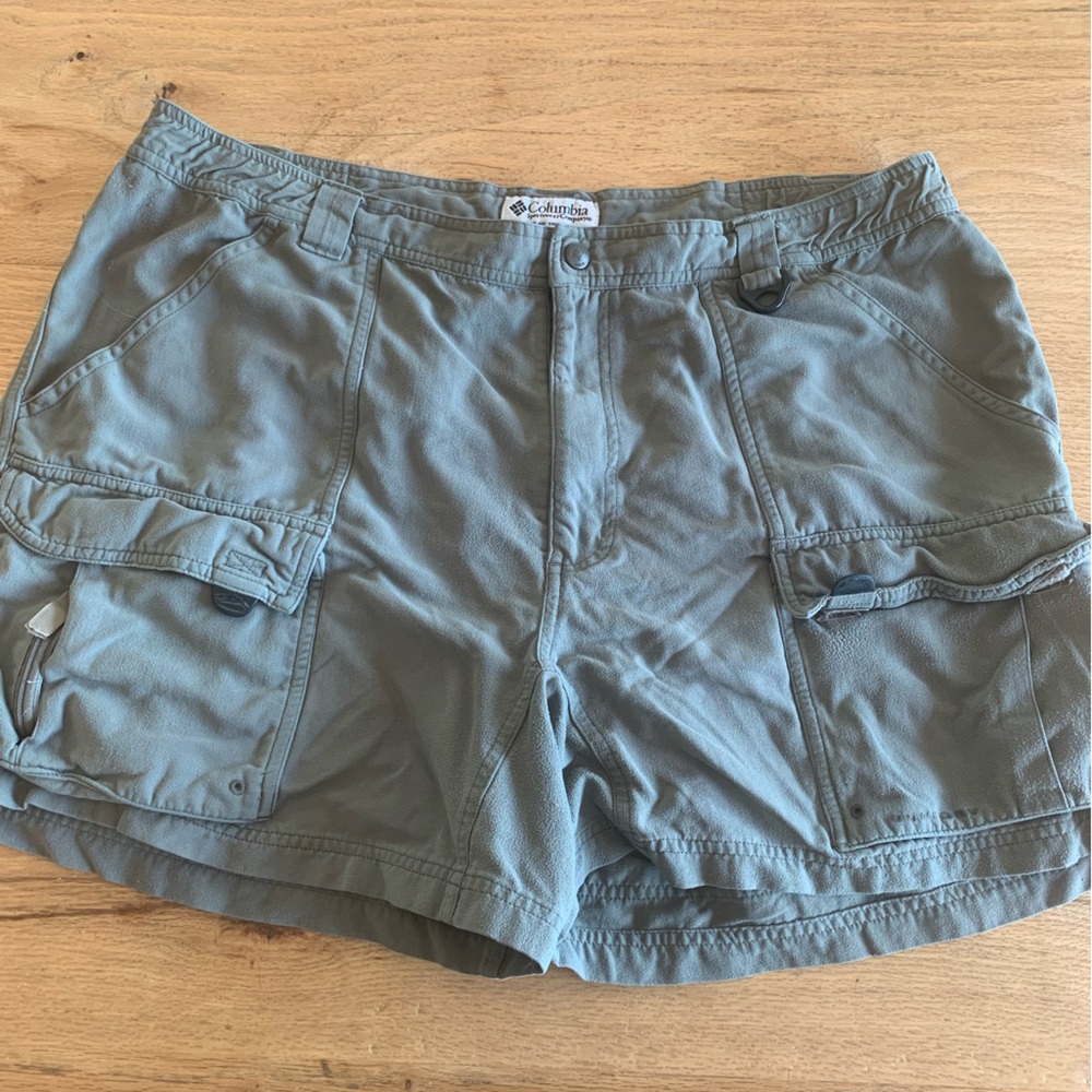 Columbia Omni‎ Dry Shorts Green Men’s XL Preowned